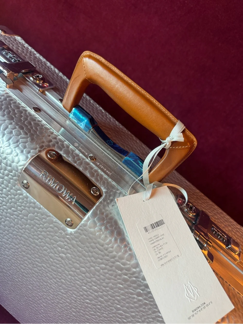 RIMOWA Hammerschlag Cabin | 9739001800 | Rare | Limited Edition, Only 1,898 NWT